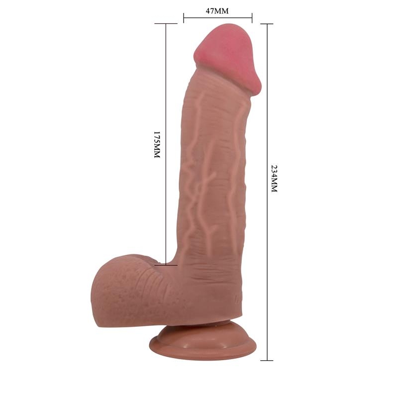 Dildo Realista con Sliding Skin 92 Dildo Realista con Sliding Skin 92