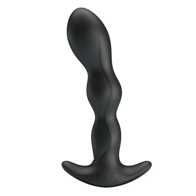Yale Plug Anal con Vibracion Negro Yale Plug Anal con Vibracion Negro