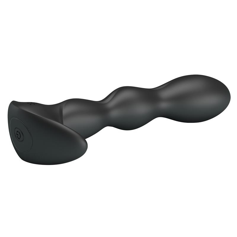 Yale Plug Anal con Vibracion Negro Yale Plug Anal con Vibracion Negro