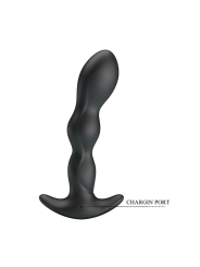 Yale Plug Anal con Vibracion Negro