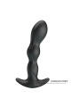 Yale Plug Anal con Vibracion Negro Yale Plug Anal con Vibracion Negro