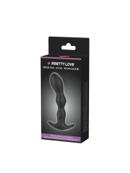 Yale Plug Anal con Vibracion Negro