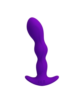 Yale Plug Anal con Vibracion Purpura