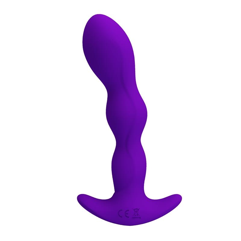 Yale Plug Anal con Vibracion Purpura Yale Plug Anal con Vibracion Purpura