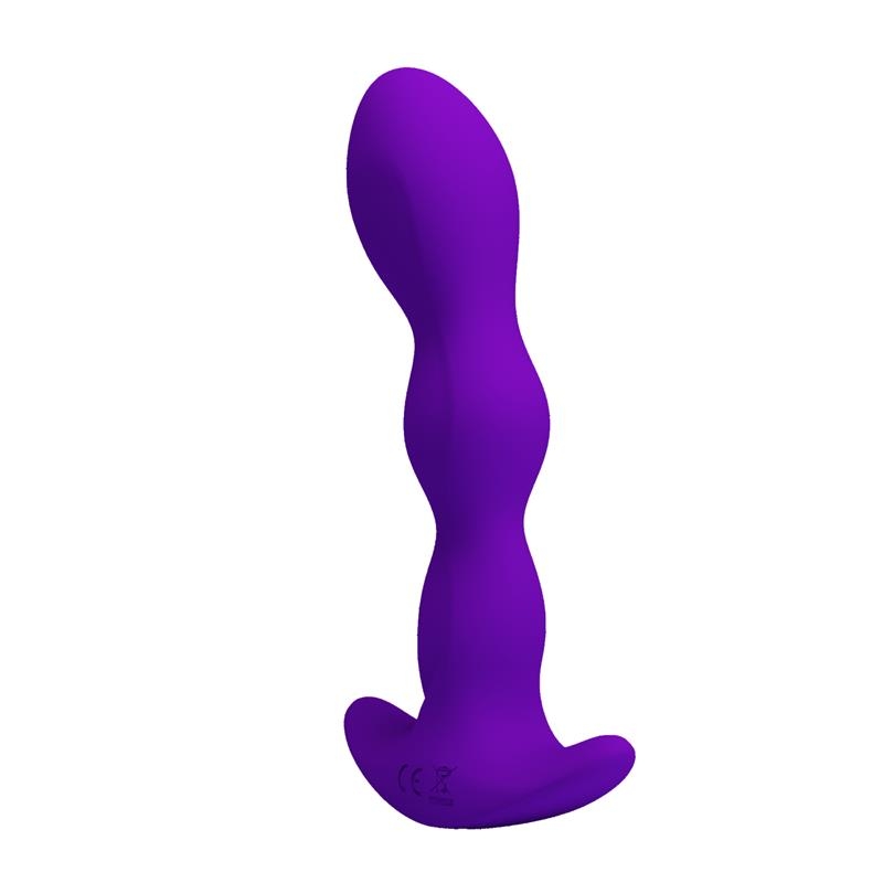 Yale Plug Anal con Vibracion Purpura Yale Plug Anal con Vibracion Purpura