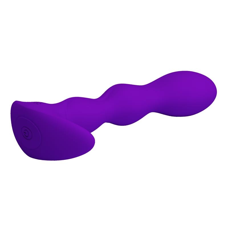 Yale Plug Anal con Vibracion Purpura Yale Plug Anal con Vibracion Purpura