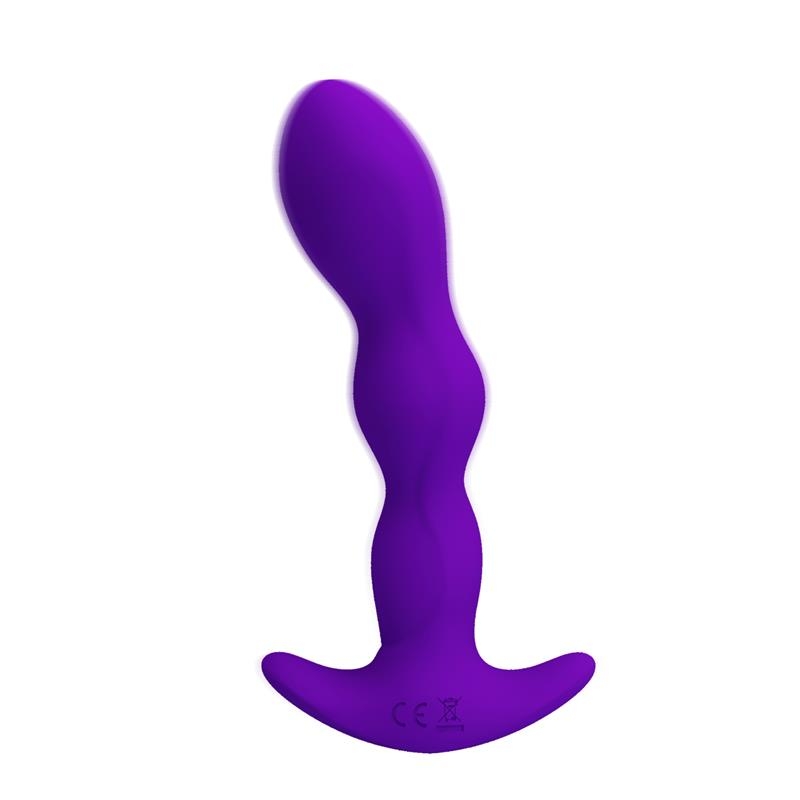 Yale Plug Anal con Vibracion Purpura Yale Plug Anal con Vibracion Purpura