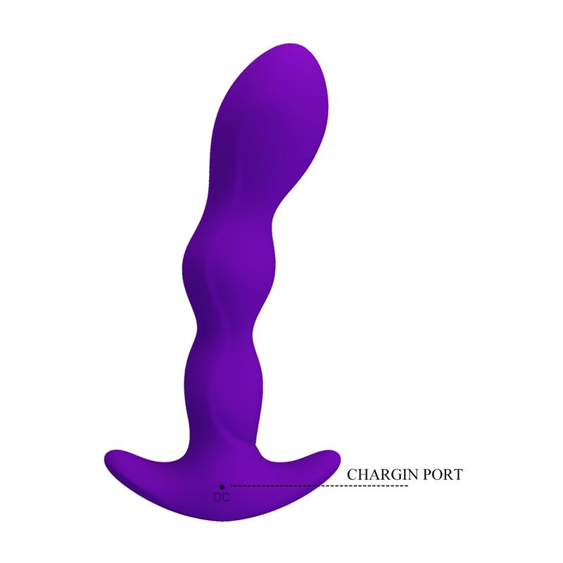 Yale Plug Anal con Vibracion Purpura Yale Plug Anal con Vibracion Purpura