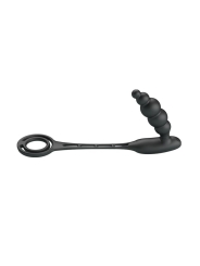 Plug Anal con Anillo para el Pene con Vibracion