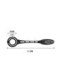 Plug Anal con Anillo para el Pene con Vibracion