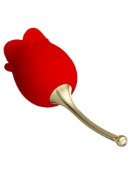 Rose Lover Estimulador con Vibracion y Licking