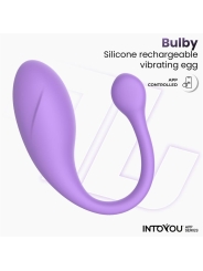 Bulby Huevo Vibrador con APP Lavanda
