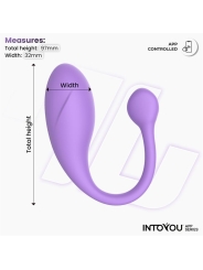 Bulby Huevo Vibrador con APP Lavanda