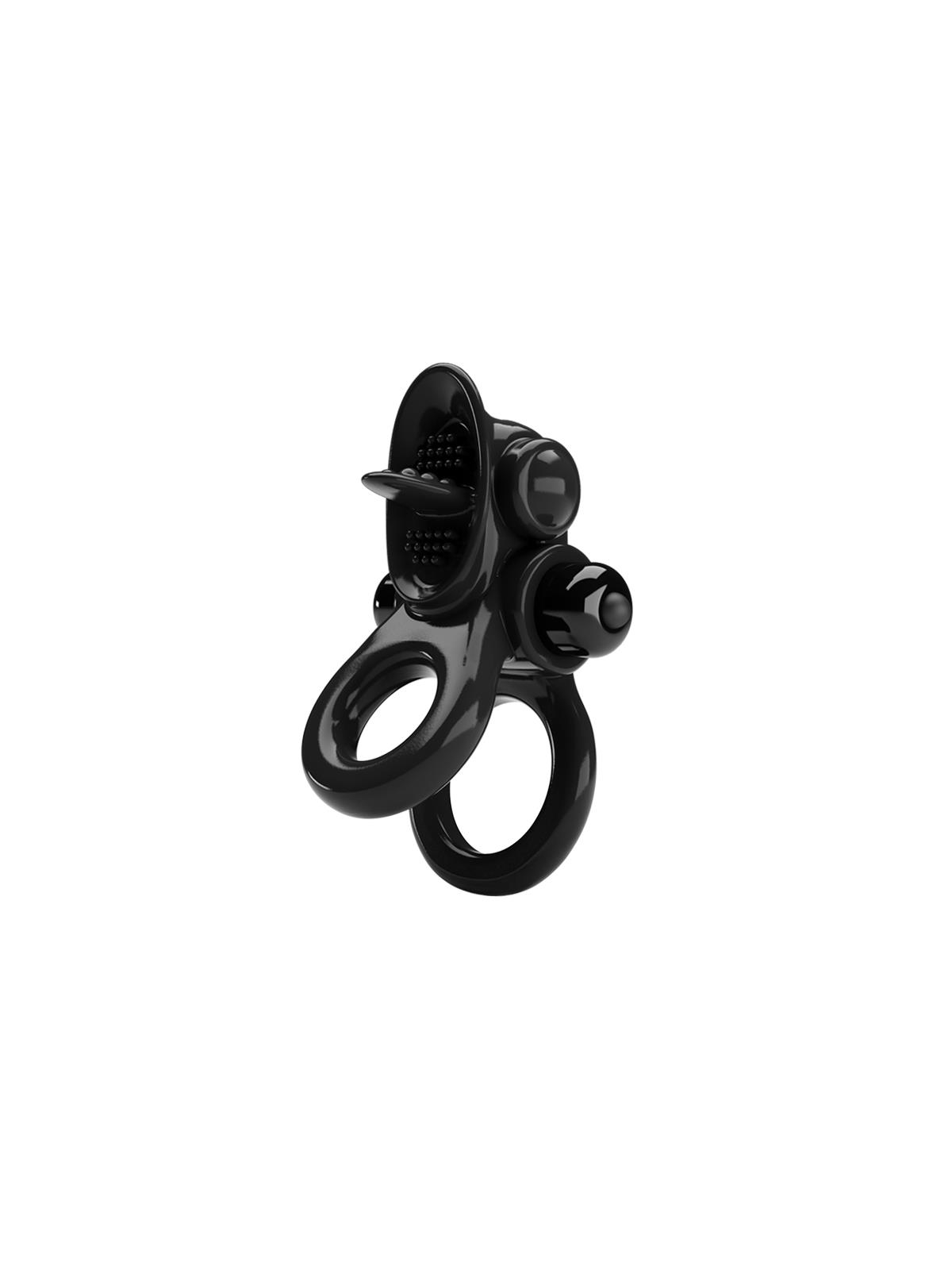 Passionate Anillo Doble para el Pene con Vibracion