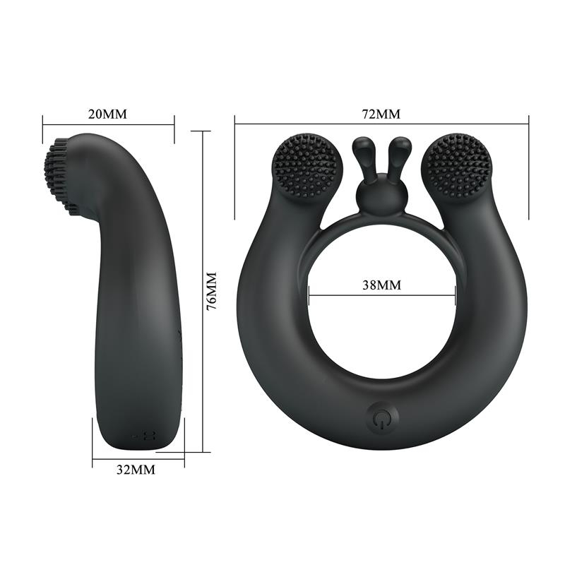 Dhalia Anillo para el Pene con Vibracion Dhalia Anillo para el Pene con Vibracion