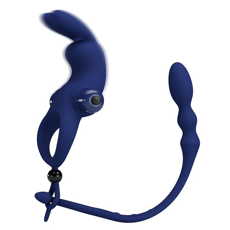 Anillo para el Pene con Cadena Anal Anillo para el Pene con Cadena Anal