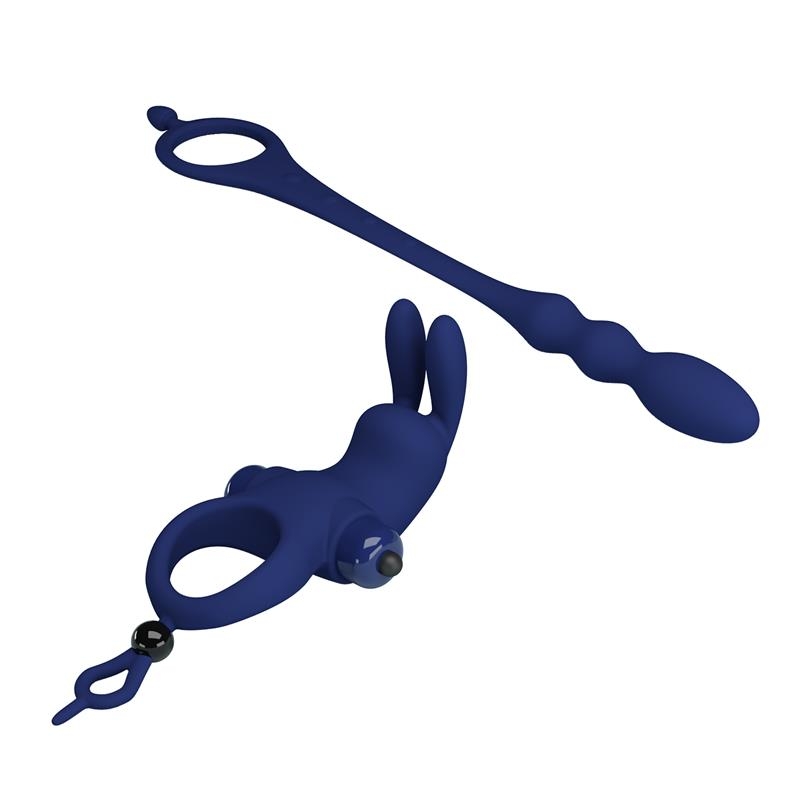 Anillo para el Pene con Cadena Anal Anillo para el Pene con Cadena Anal