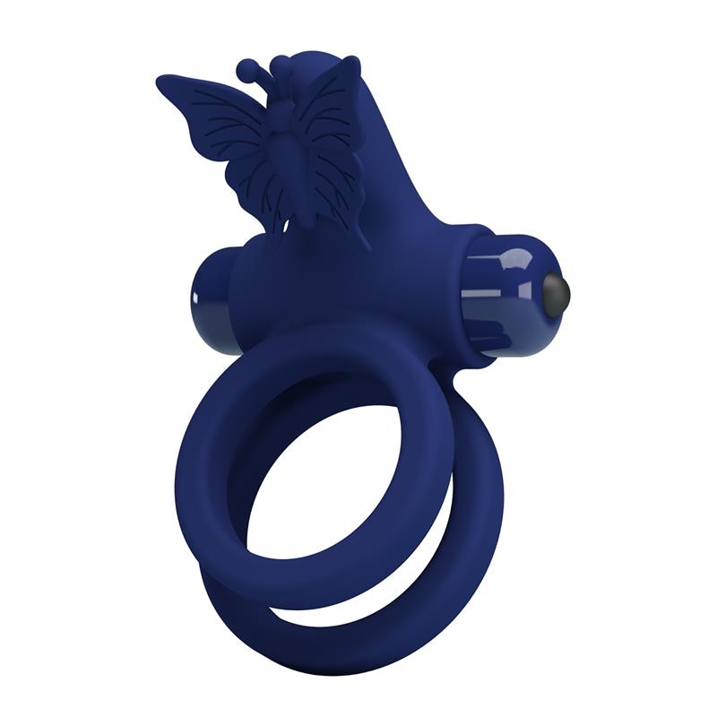 Anillo Doble para el Pene con Vibracion Anillo Doble para el Pene con Vibracion
