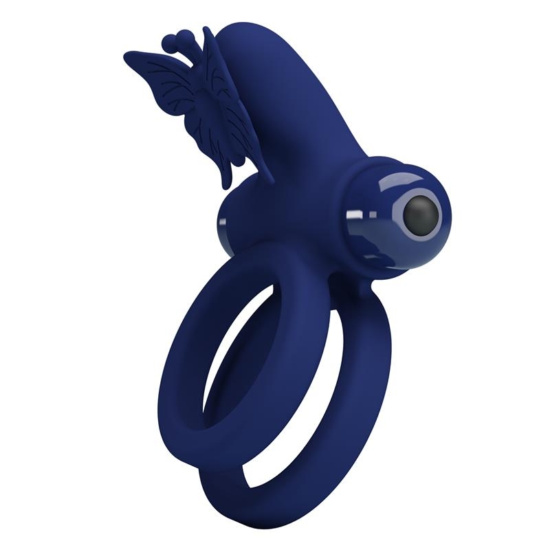 Anillo Doble para el Pene con Vibracion Anillo Doble para el Pene con Vibracion