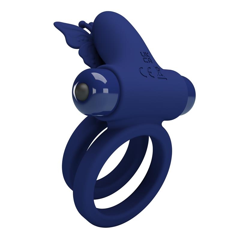 Anillo Doble para el Pene con Vibracion Anillo Doble para el Pene con Vibracion