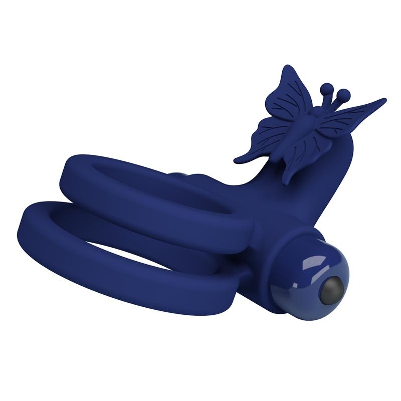 Anillo Doble para el Pene con Vibracion Anillo Doble para el Pene con Vibracion