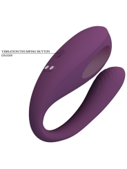Aari Juguete para Parejas con Vibracion y Golpeteo y APP