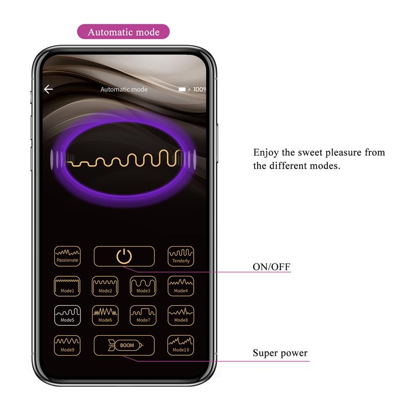 Aari Juguete para Parejas con Vibracion y Golpeteo y APP Aari Juguete para Parejas con Vibracion y Golpeteo y APP