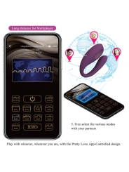 Aari Juguete para Parejas con Vibracion y Golpeteo y APP