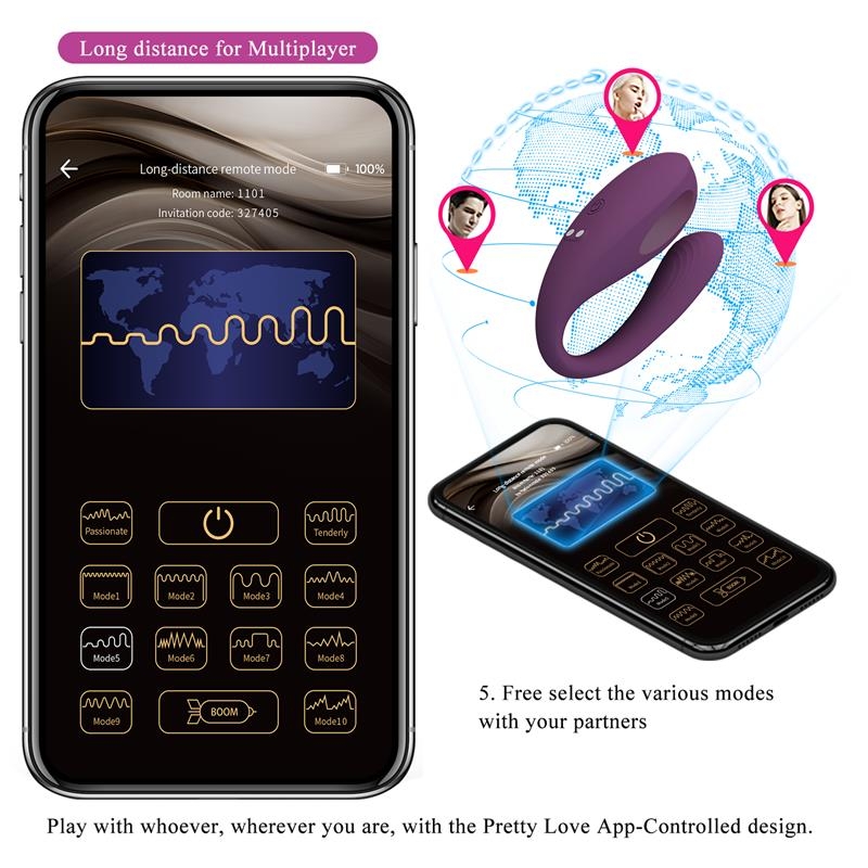 Aari Juguete para Parejas con Vibracion y Golpeteo y APP Aari Juguete para Parejas con Vibracion y Golpeteo y APP