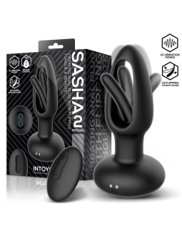 Sasha Plug con Vibracion y Lengua Flipping yControl Remoto