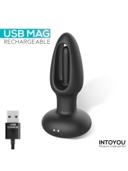 Sasha Plug con Vibracion y Lengua Flipping yControl Remoto