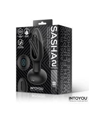 Sasha Plug con Vibracion y Lengua Flipping yControl Remoto