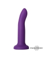 Dildo que Cambia de Color Azul a Rosa Talla M Silicona Liquida 17 cm