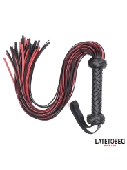 Flogger 65cm Negro y Rojo