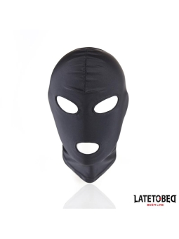 Mascara con Apertura Ojos y Boca Negra