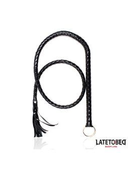 Latigo Negro Brillante 138cm