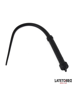 Latigo de Silicona Negro