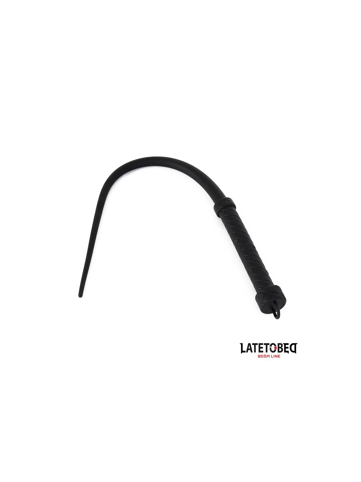 Latigo de Silicona Negro