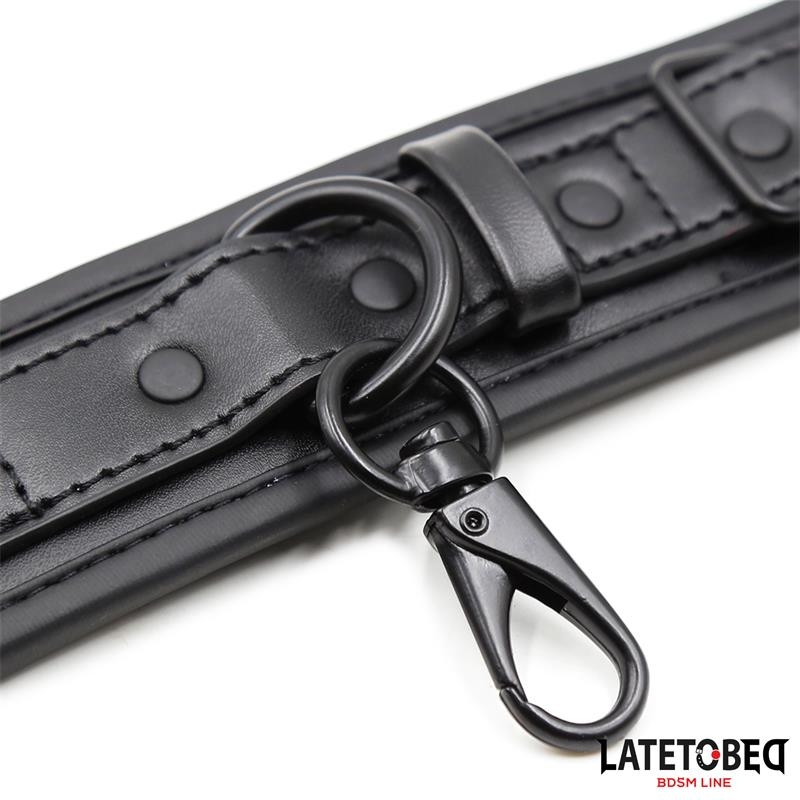 Esposas Neopreno Ajustables Negro