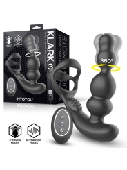 Klark Plug Anal Oscilante con Vibracion y Mando a Distancia