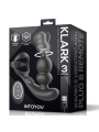 Klark Plug Anal Oscilante con Vibracion y Mando a Distancia