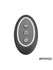 Klark Plug Anal Oscilante con Vibracion y Mando a Distancia