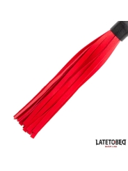 Flogger Mini Rojo y Negro 28cm