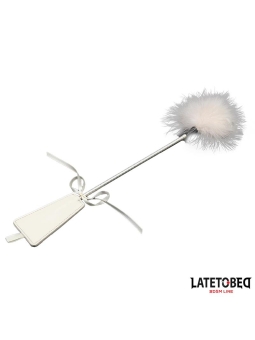 Plumero con Fusta Blanco