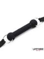 Mordaza Hueso Silicona Negro Ajustable