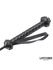 Fusta con Mango Trenzado 445cm Negro