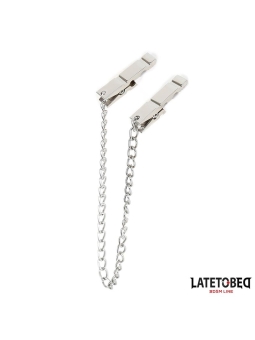 Pinzas Pezones con Cadena 405cm Zinc