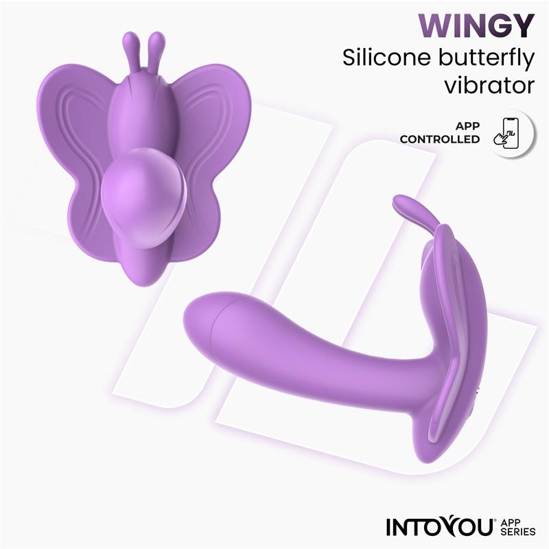 Wingy Estimulador Mariposa con APP Lavanda Wingy Estimulador Mariposa con APP Lavanda