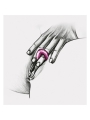 Anillo Gring XL Sweet Raspberry Anillo Gring XL Sweet Raspberry