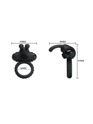 Anillo Vibrador Eudora Color Negro